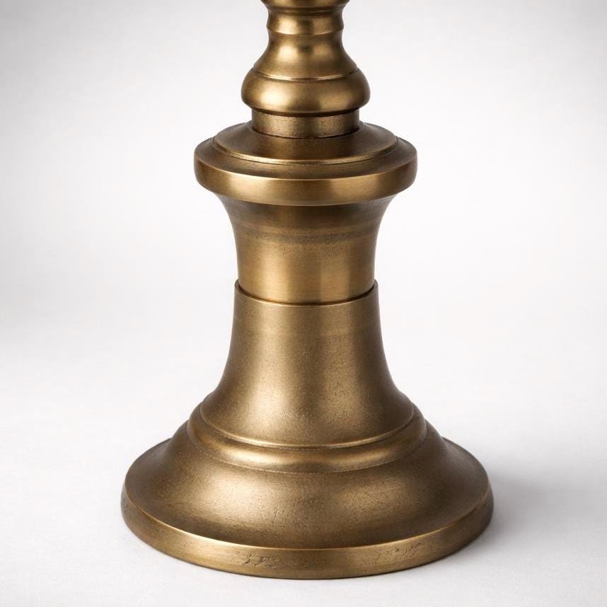 Dom Perignon Antique Brass ~ Solid Cast Engraved Champagne Floor Standing Ice Bucket | Wine Cooler