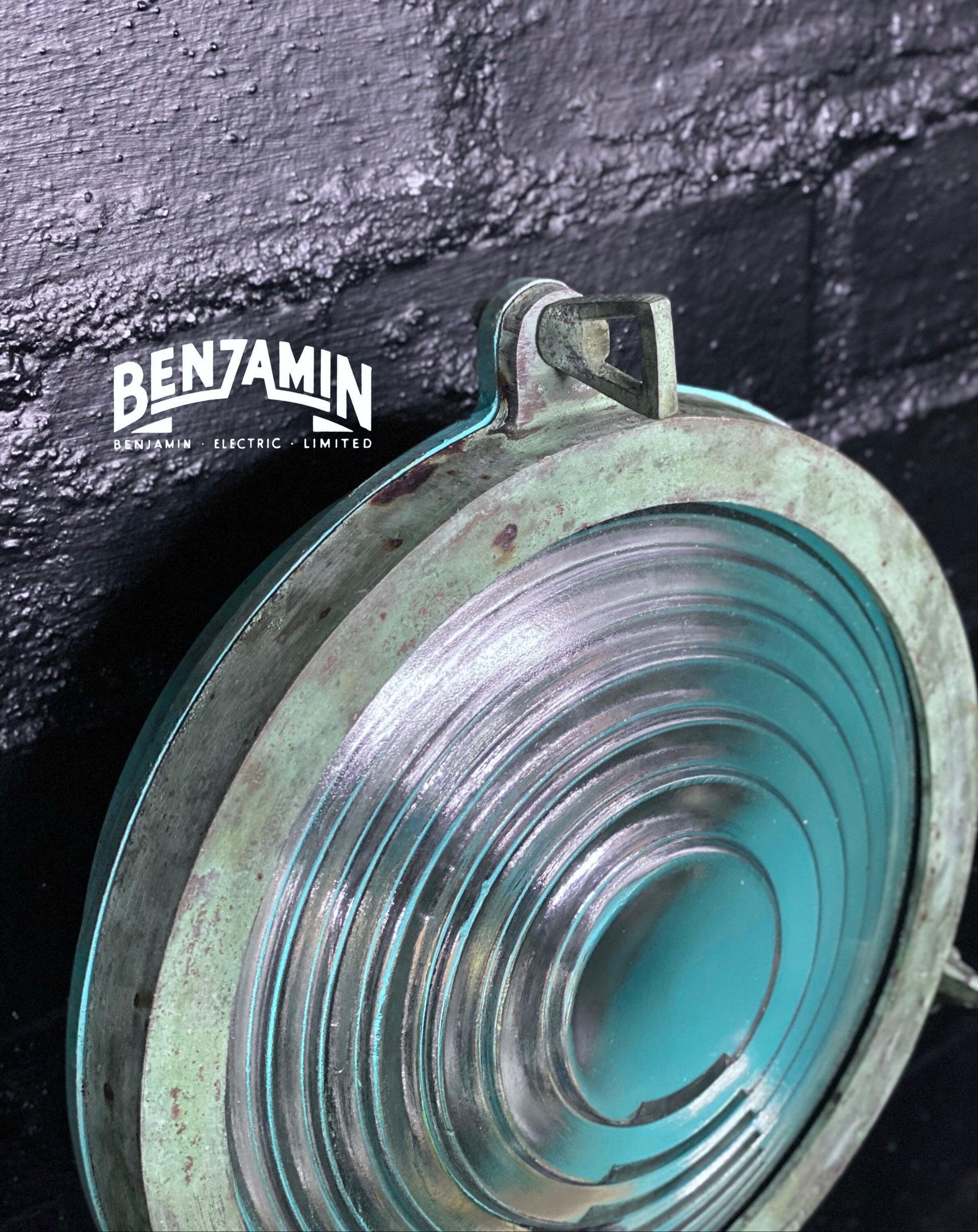 Wroxham ~ Bulkhead Verdigris Solid Brass Round Wall Light | Ceiling Bathroom | Outdoor Garden