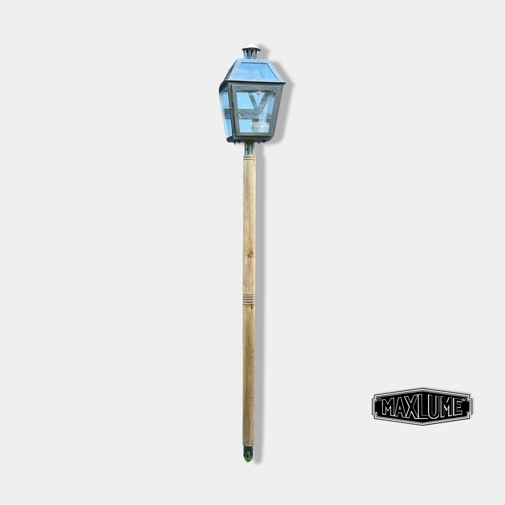 Industrial lamp post discount