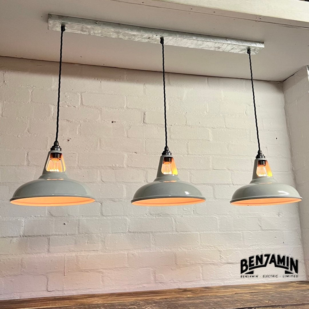 Old style shop track lighting
