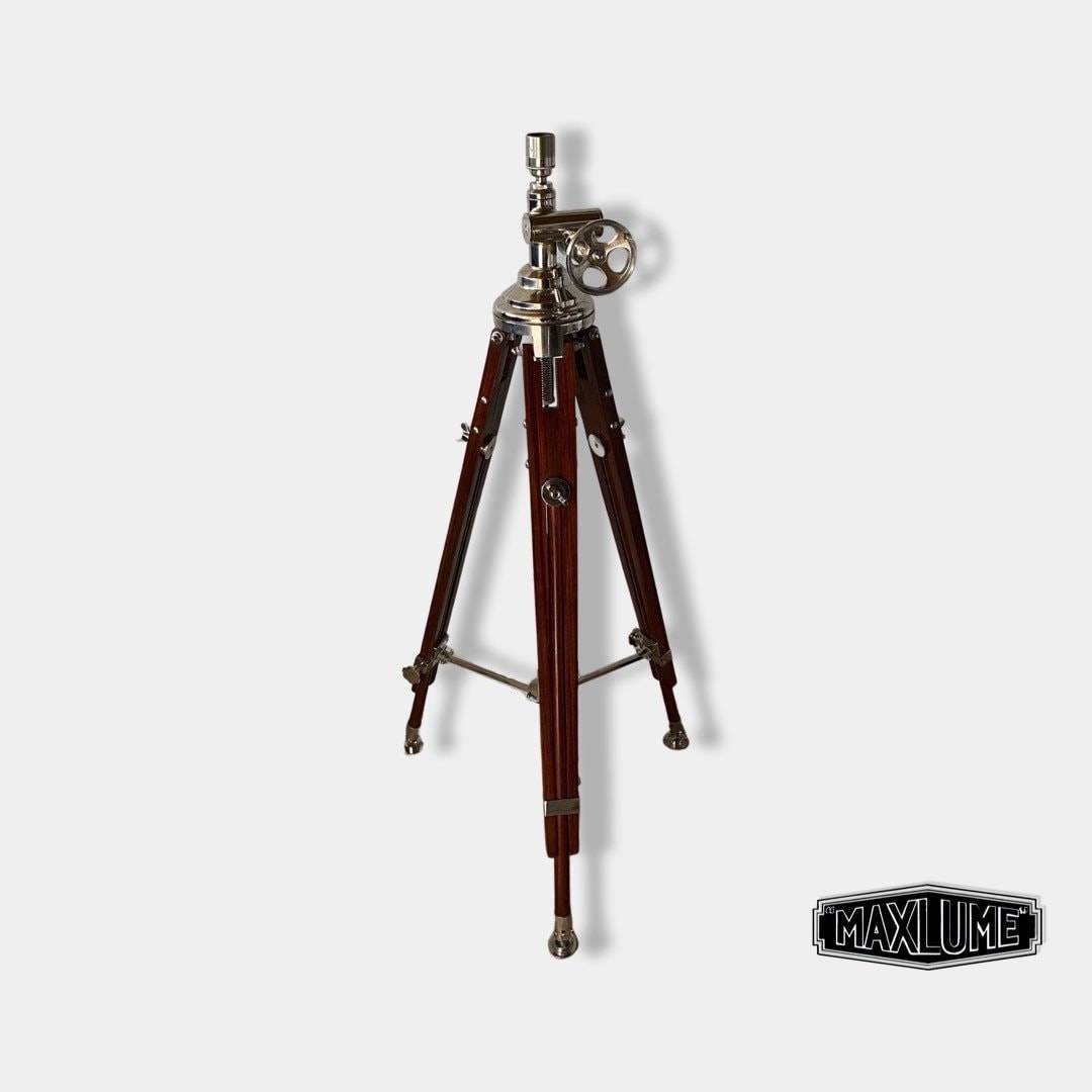 Maxlume ~ Royal Marine Designer Tripod Search Light Luxury Light Living Room Vintage