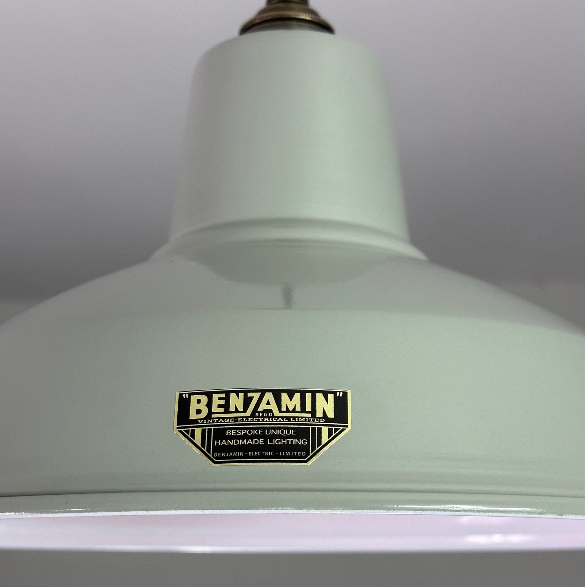 Filby ~ Grey Solid Shade Pendant Set Light | Ceiling Dining Room | Kitchen Table Industrial Factory Vintage Filament Bulb 12.5 Inch
