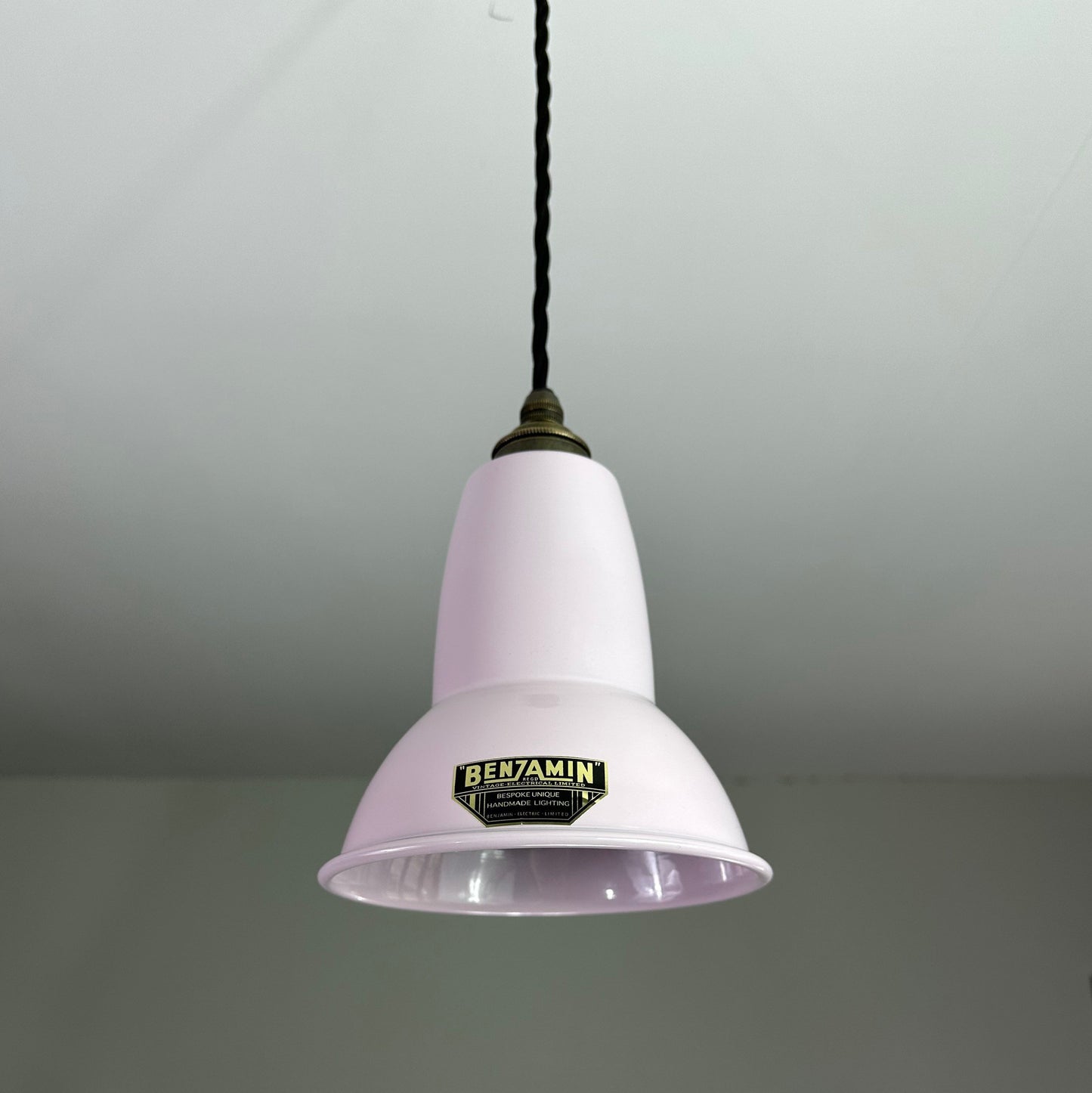 Alby ~ Rose Pink Shade Pendant Set Light | Ceiling Dining Room | Kitchen Table | Vintage Edison Filament Bulb | 6 Inch