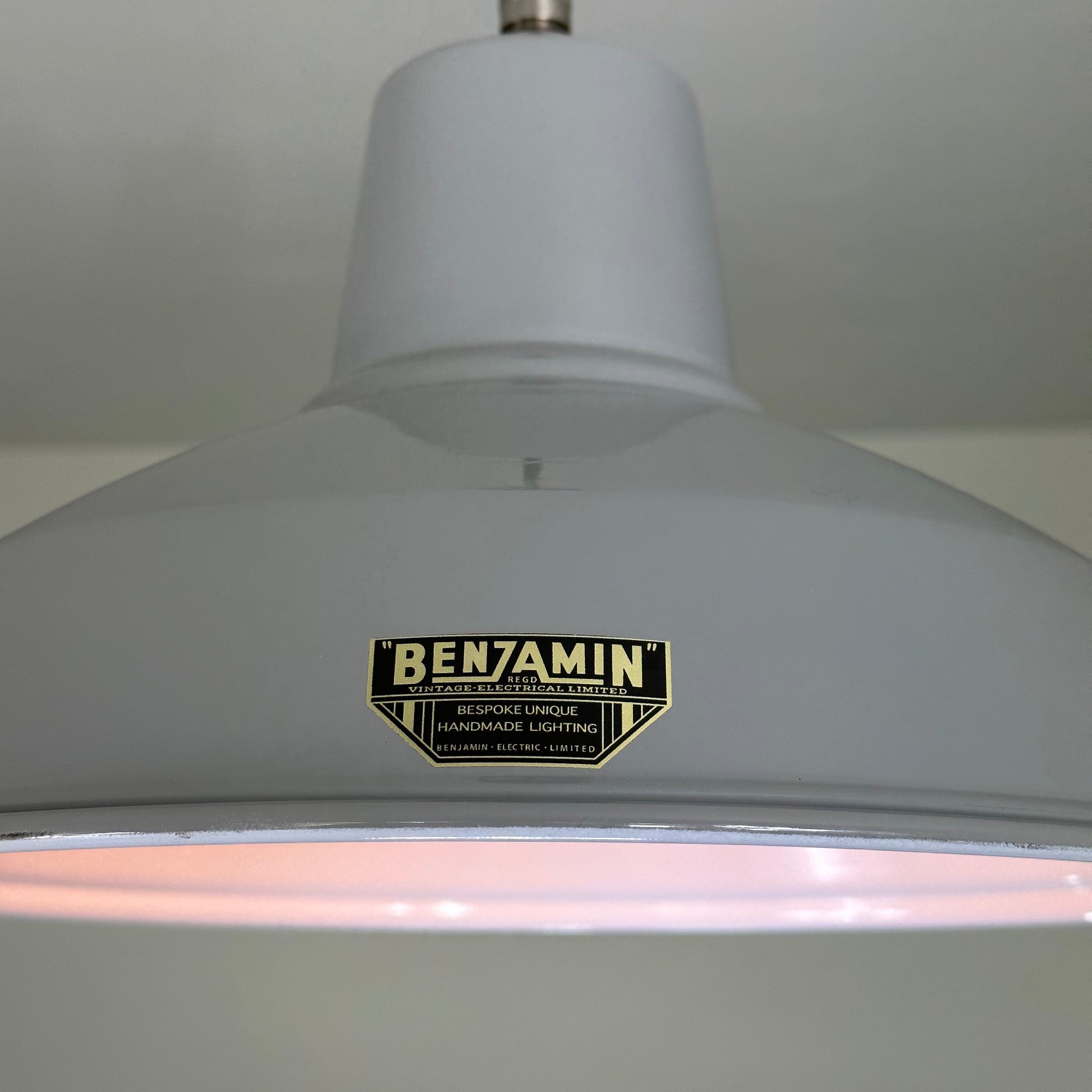 Filby ~ Grey Solid Shade Pendant Set Light | Ceiling Dining Room | Kitchen Table Industrial Factory Vintage Filament Bulb 12.5 Inch