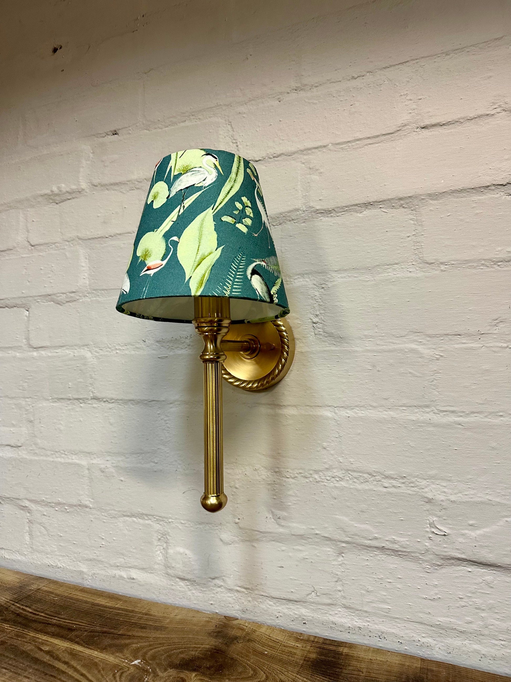 Felbrigg ~ Antique Brass Wall Sconce Industrial Vintage Light | Dining Room | Kitchen Table