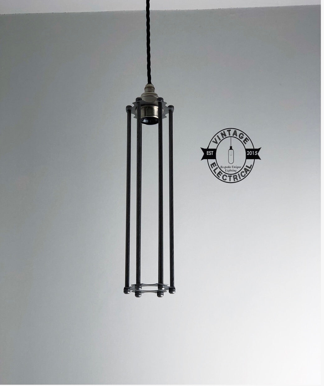 ~ Cage Industrial Factory Shade Light