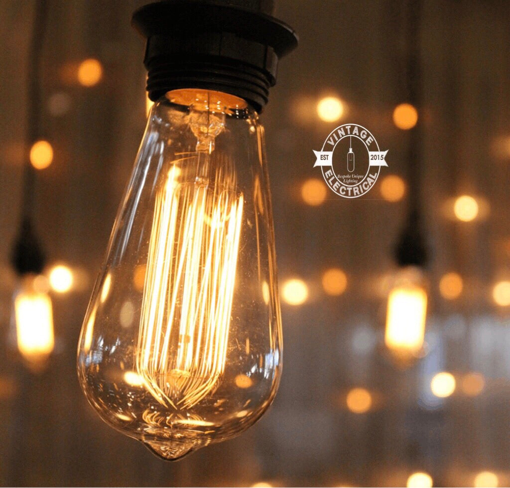 E27 40W Edison Filament Bulb 220v-240v
