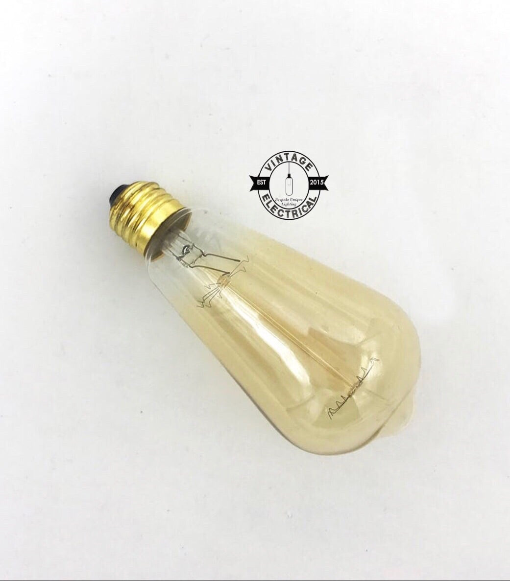 E27 40W Edison Filament Bulb 220v-240v